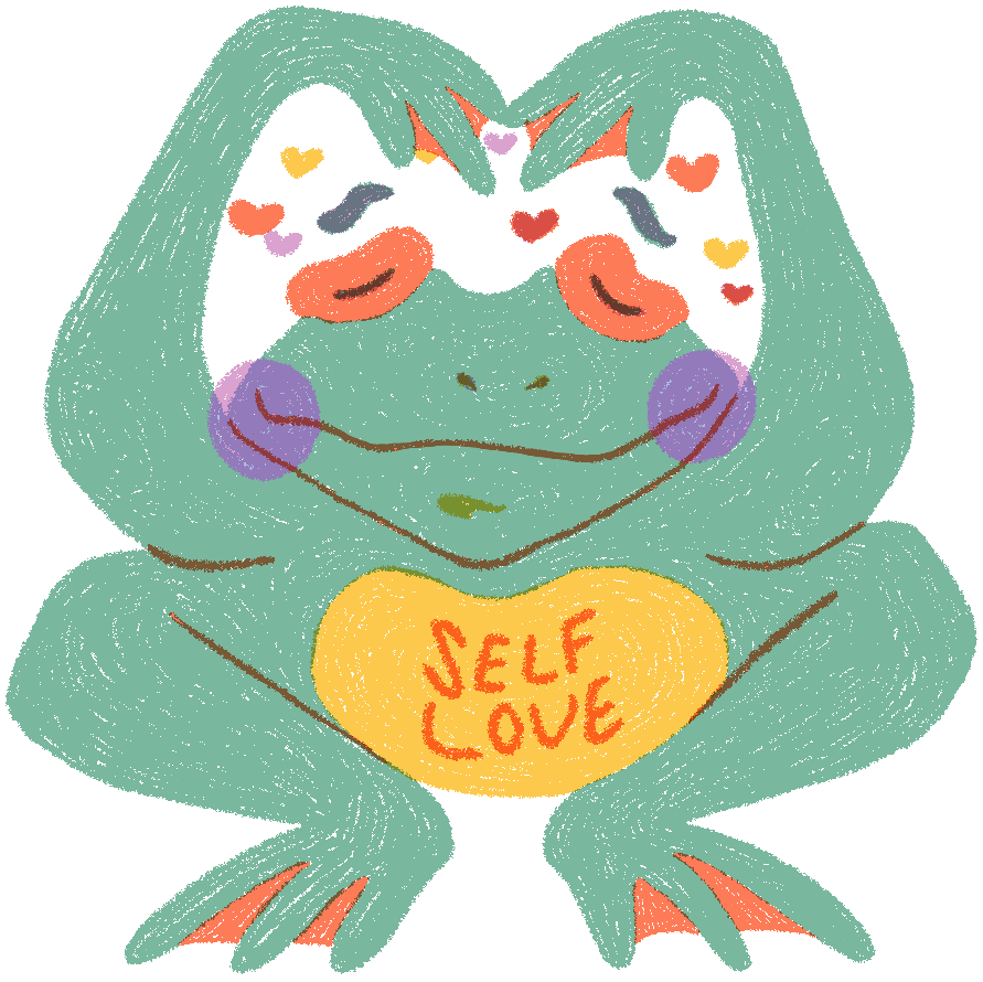 Frog Love Sticker by splendorsalvia for iOS & Android GIPHY