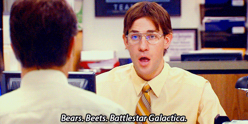 Bears Beets Battlestar Galactica The Office