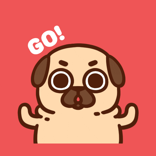 Dogs Pugs GIF by Puglie Pug Find & Share on GIPHY