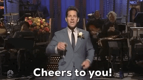 Paul Rudd Good Job GIF by Saturday Night Live - Find & Share on GIPHY