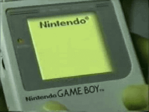antigo Game Boy da Nintendo