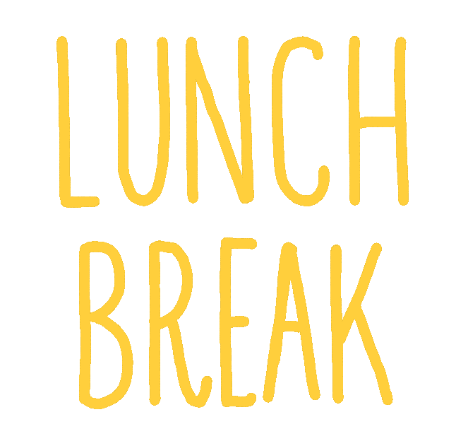 Break Lunch Sticker for iOS & Android GIPHY
