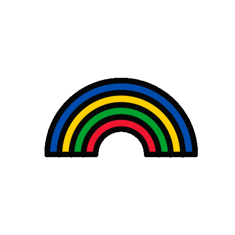 Rainbow Pride Sticker by Esprit for iOS & Android | GIPHY