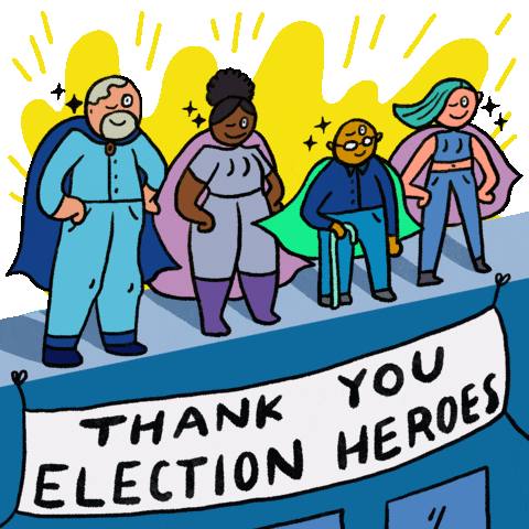 Election 2020 Volunteer GIF by INTO ACTION
