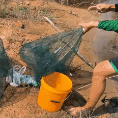 Ryoshi™ Magic Fishing Trap helps you catch any types of fishes and even crustaceans such as crabs, crawfishes, crayfishes, shrimps, pinfishes, catfishes, carps, perches, and even lobsters.