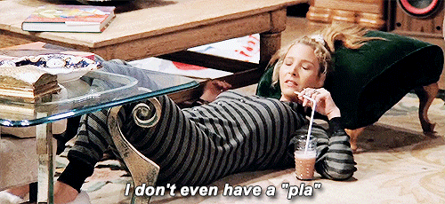 Phoebe Buffay doesn't have a plan for a successful blog post