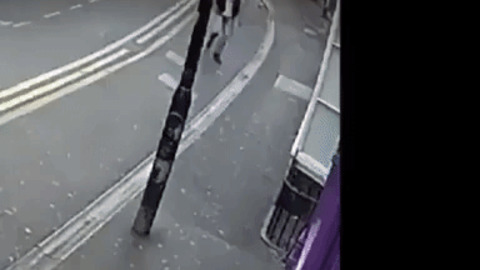 Man walk into bar just after hit by a bus