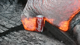 lava coke can