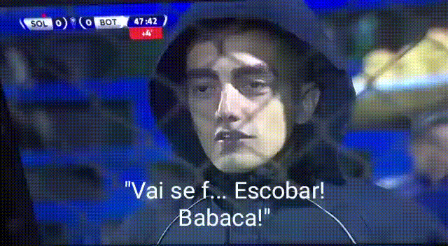 Torcedor raiz do Botafogo xinga goleiro do Sol de América no Paraguai