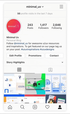 Preview for how you can add multiple instagram accounts