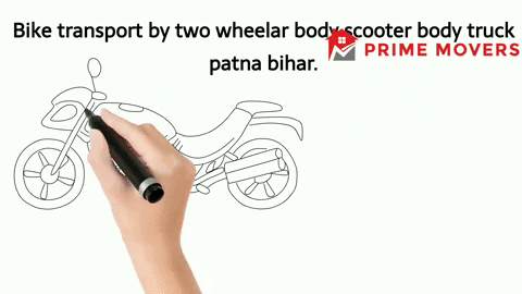 Patna to All India two wheeler bike transport services with scooter body auto carrier truck