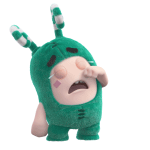 Oddbods Fuse Crying