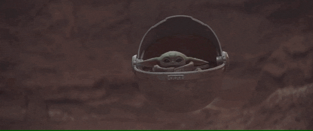 Baby Yoda His Ears GIF by Vulture.com - Find & Share on GIPHY
