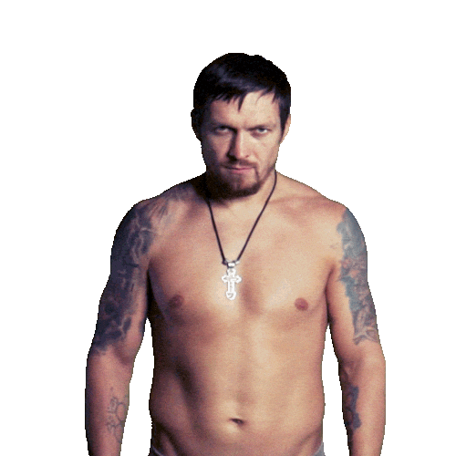 Oleksandr Usyk Laugh Sticker by Matchroom Boxing for iOS & Android GIPHY