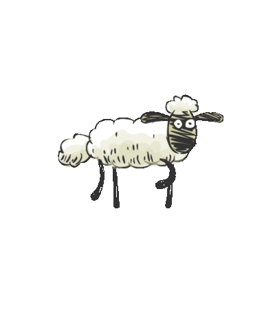 running sheep gif nightmare