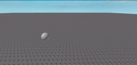 Rolling Ball with P Controller