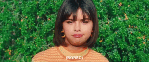 Bored Tongue GIF by Selena Gomez