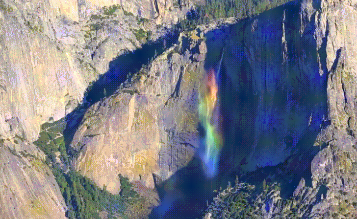 Rainbow Waterfall Find And Share On Giphy