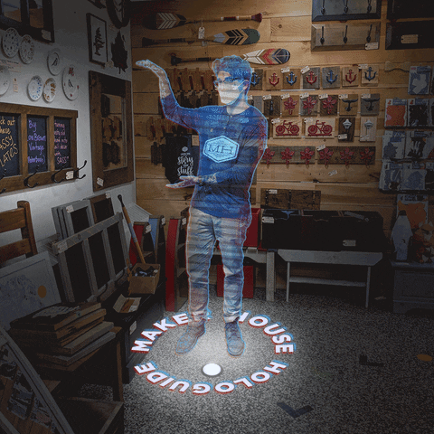 Hologram GIF by Maker House Co. - Find & Share on GIPHY