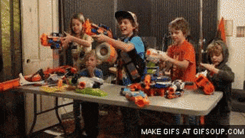 nerf throwing