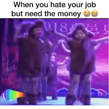 When you hate your job in funny gifs