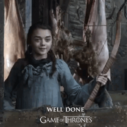 Happy Well Done GIF by Game of Thrones