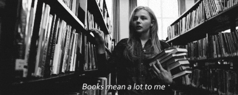 Books mean a lot to me.