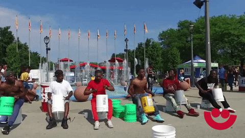 Festival Drumming GIF by Summerfest