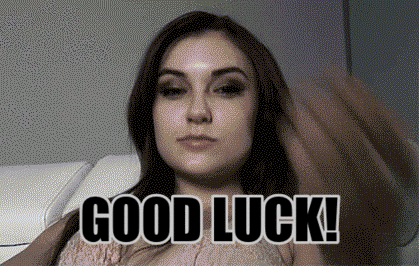 Sasha Grey Good Luck GIF - Find & Share on GIPHY