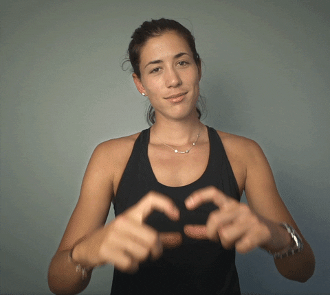 Garbine Muguruza Love GIF by Miami Open