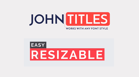 Titles & Social Media Templates - 5