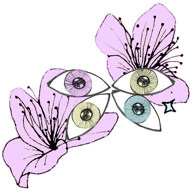 Eyes Flower Sticker for iOS & Android GIPHY