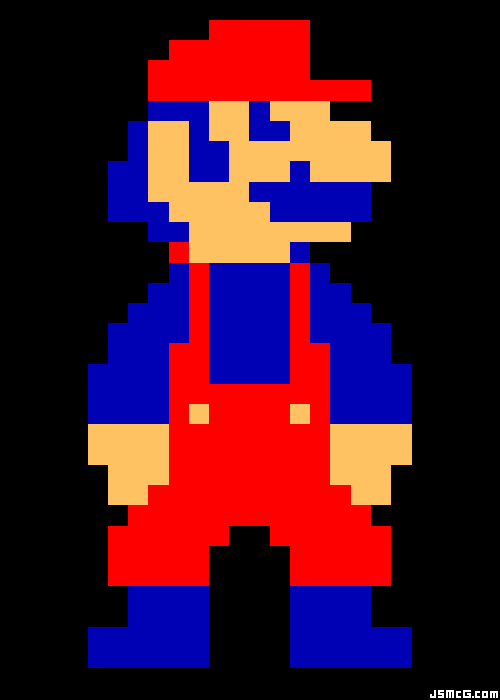 8bit mario from donkeykong 8bit mario from donkeykong