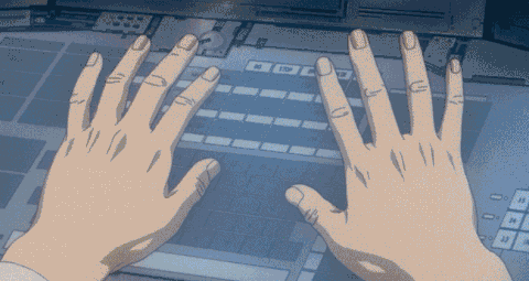Ghost In The Shell Keyboard GIF - Find & Share on GIPHY