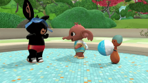 Summer Ball GIF by Bing Bunny