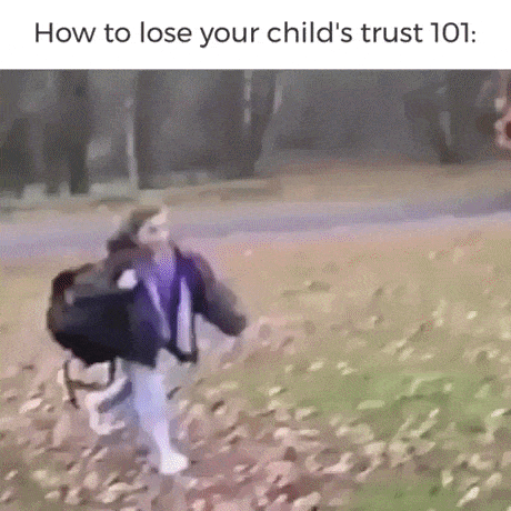 Trust issue intensifies in funny gifs
