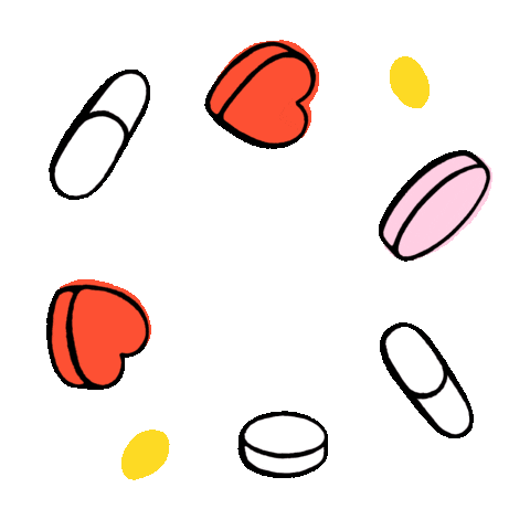 Pills Vitamins Sticker by humnutrition for iOS & Android | GIPHY