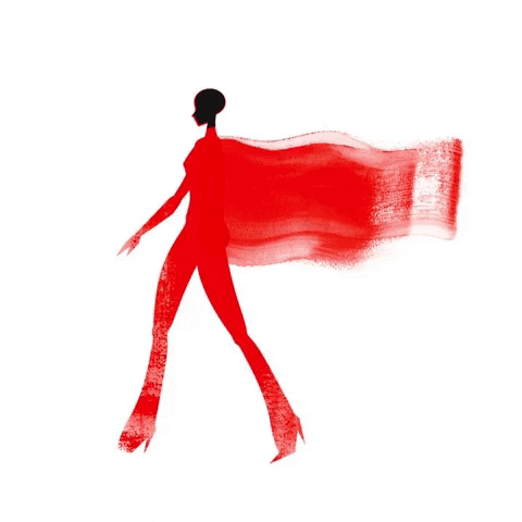Happy High Heels GIF by Hilbrand Bos Illustrator - Find & Share on GIPHY