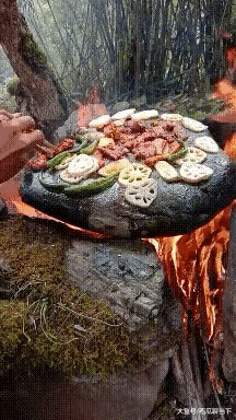 What could go wrong BBQ on rock in WaitForIt gifs