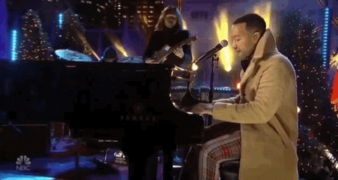 John Legend Christmas In Rockefeller 2018 GIF by NBC