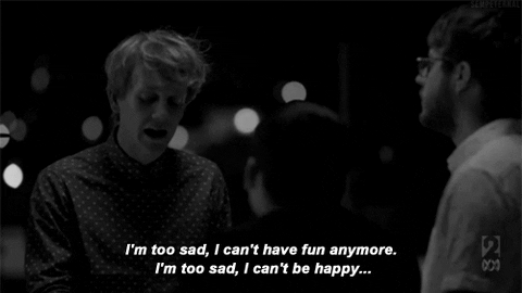 How I feel now I know Please Like Me isn't coming back. Source.