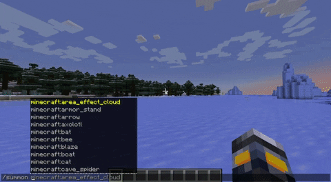 Minecraft commands and cheats list