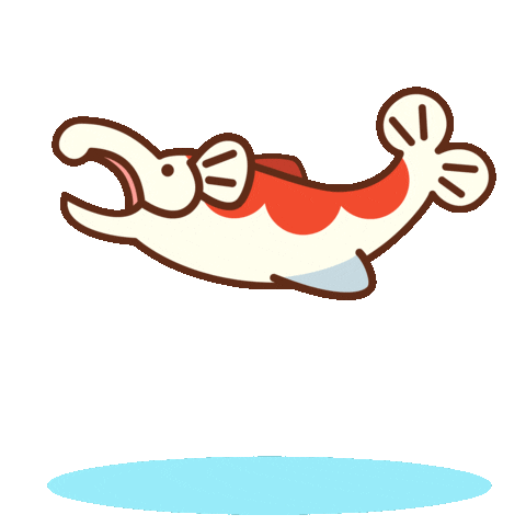 Bear Fish Sticker by Bare Tree Media for iOS & Android | GIPHY