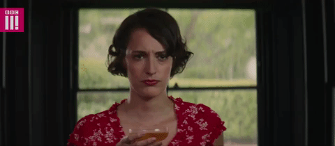 Phoebe Waller-Bridge Cheers GIF by BBC Three - Find & Share on GIPHY