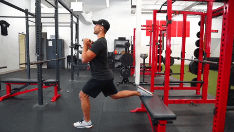 Bulgarian Split Squat GIF by Hockey Training - Find & Share on GIPHY