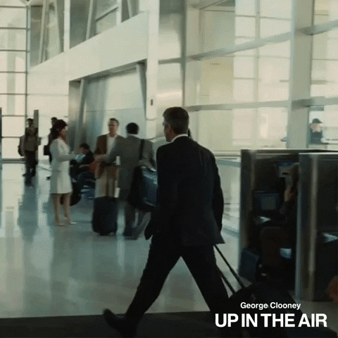 Check In George Clooney GIF by Paramount Movies - Find & Share on GIPHY