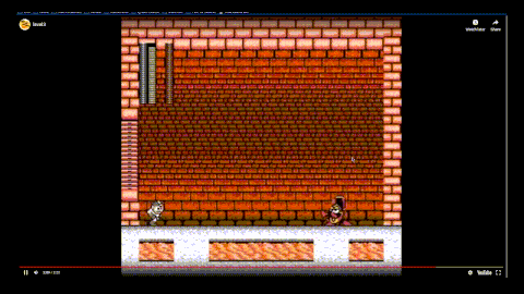 Example of MegaMan gameplay