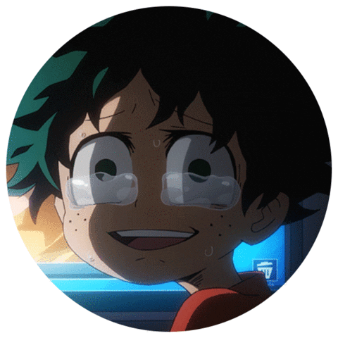 my hero academia otaku sticker by mangauk for ios