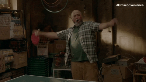 Celebrate Woo Woo GIF by Kim's Convenience