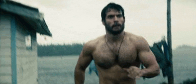 Image result for Henry Cavill hairy chest gif